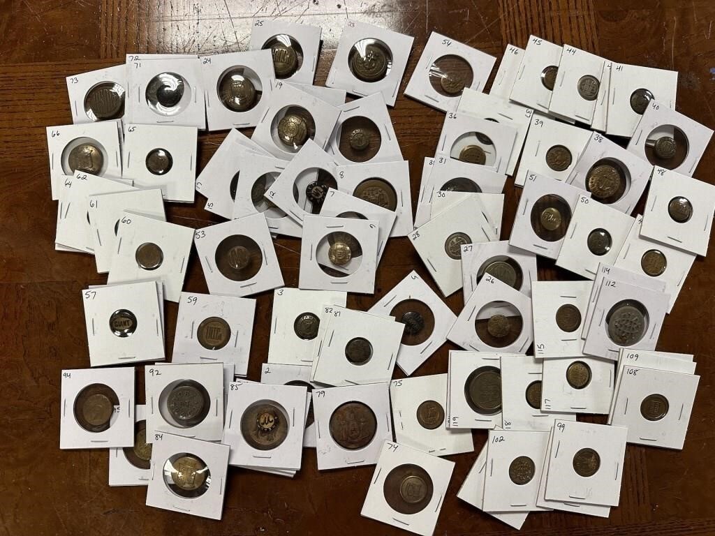 HUGE LOT OF ANTIQUE BUTTONS