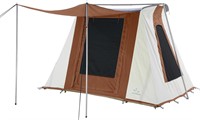 WHITEDUCK Glamping Tent with Windows, 7' x 9' ft