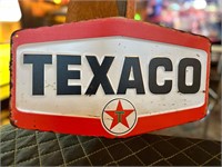 16 x 10” Texaco Metal Embossed Sign