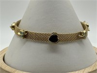 Goldette Victorian Revival Vintage Bracelet