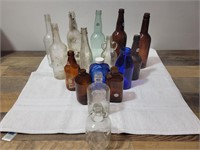 (16) Vintage Bottles