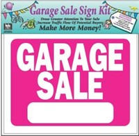 Garage Sale Sign Kit, 10PK