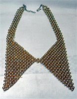 1950's Pearl Bow Tie Necklace