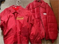 Vintage farm chemical jackets