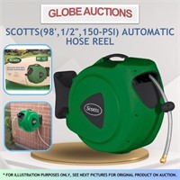 SCOTTS(98', 1/2", 150-PSI) HOSE REEL (MSP:$250)