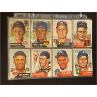 (32) Different 1953 Topps Baseball Cards