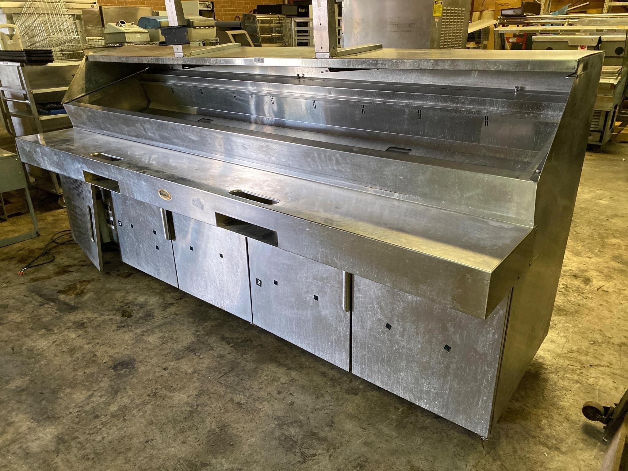 Randell 10' Refrigerated Pizza Prep Table [TW]