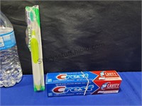Crest & Green Toothbrush