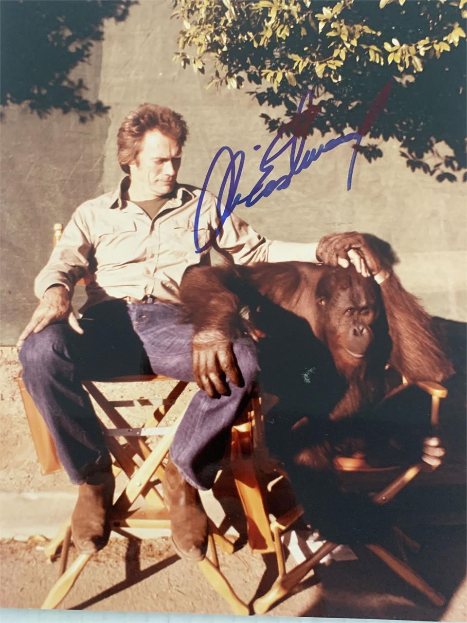 Clint Eastwood signed photo