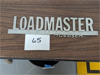 Loadmaster Huebsch Washing Machine Emblem