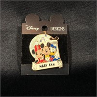 Disney Pin Mary Ann Name