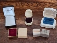 COLLECTION OF EMPTY JEWELRY BOXES