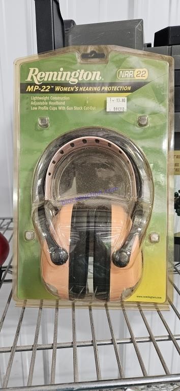 3 Remington women's hearing protection
 ONE MONEY