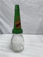 Penrite promotional embossed bottle tin top & cap