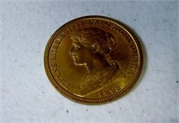 1898 Trans Mississippi Exp.Omaha Medal Token