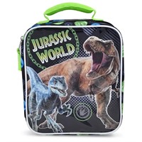 Jurassic World North-South Kids' Lunch Bag - Black