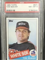 PSA Graded Tom Seaver Baseball Card NM-MT 8