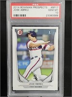 PSA Graded Jose Abreu Baseball Card Gem Mint 10