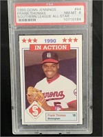 PSA Graded Frank Thomas Baseball Card NM-MT 8