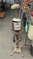 Vintage Pedestal gumball machine - NO globe