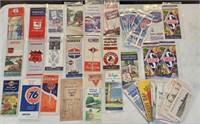 1940s 1950s Gas Station Auto Club Road Maps