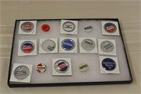 SELECTION OF PRESIDENTIAL PINS