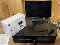 Square POS Register Kit w/USB cash drawer