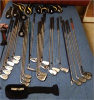 Large Lot Golf Clubs, Ping, MacGregor, More