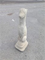 Concrete Small Dog Statue