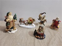 Christmas Decorations/Figurines 2 are Music Boxes