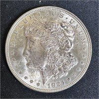 1921 Morgan Silver Dollar