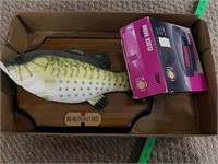 Billy bass and alarm clock