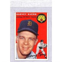 1954 Topps Harvey Kuenn Rookie Higher Grade