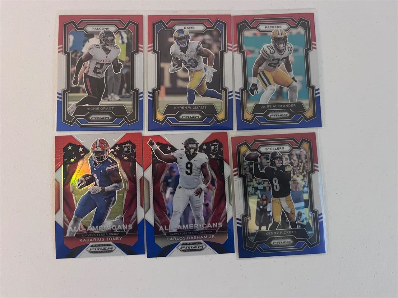 Pickett, Basham, Alexander Red White Blue Prizm