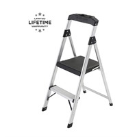 Gorilla Ladder Aluminum Step Stool Ladder, 250lb