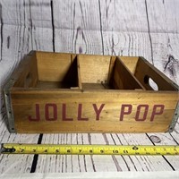 Jolly Pop Wooden Crate