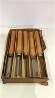 Great lot of wood carving tools includes