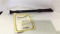 Yamaha recorder - German and Baroque system flute.