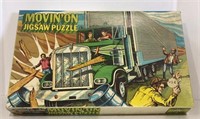Vintage movin’on jigsaw puzzle from 1976 and