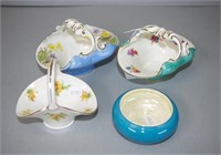 Three various Royal Doulton ceramic baskets
