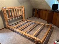 PINE QUEEN BED FRAME