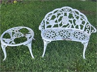 2 pcs Wrought Iron Furniture