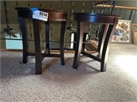 2) MATCHING END TABLES 20" X 2'