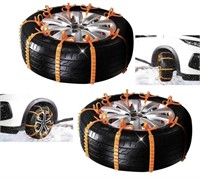 10PCS UNIVERSAL SNOW CHAINS ANTI SLIP TIRE CHAINS