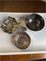 3 pieces of plate silver