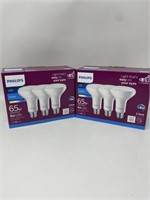 Phillips LED 65W Replacement Bulbs 2 Pack