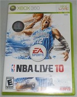 EASports NBA Live 10 Xbox 360 Game CIB - Complete