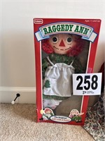 Raggedy Ann Doll in box