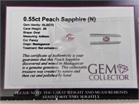 .55ct Peach Sapphire (N)