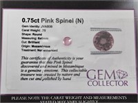 .75ct Pink Spinel (N)